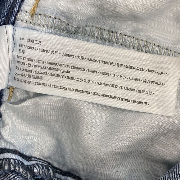 Hollister Ultra High Rise Ripped Mom Jeans size W28 L27 - Picture 7 of 10